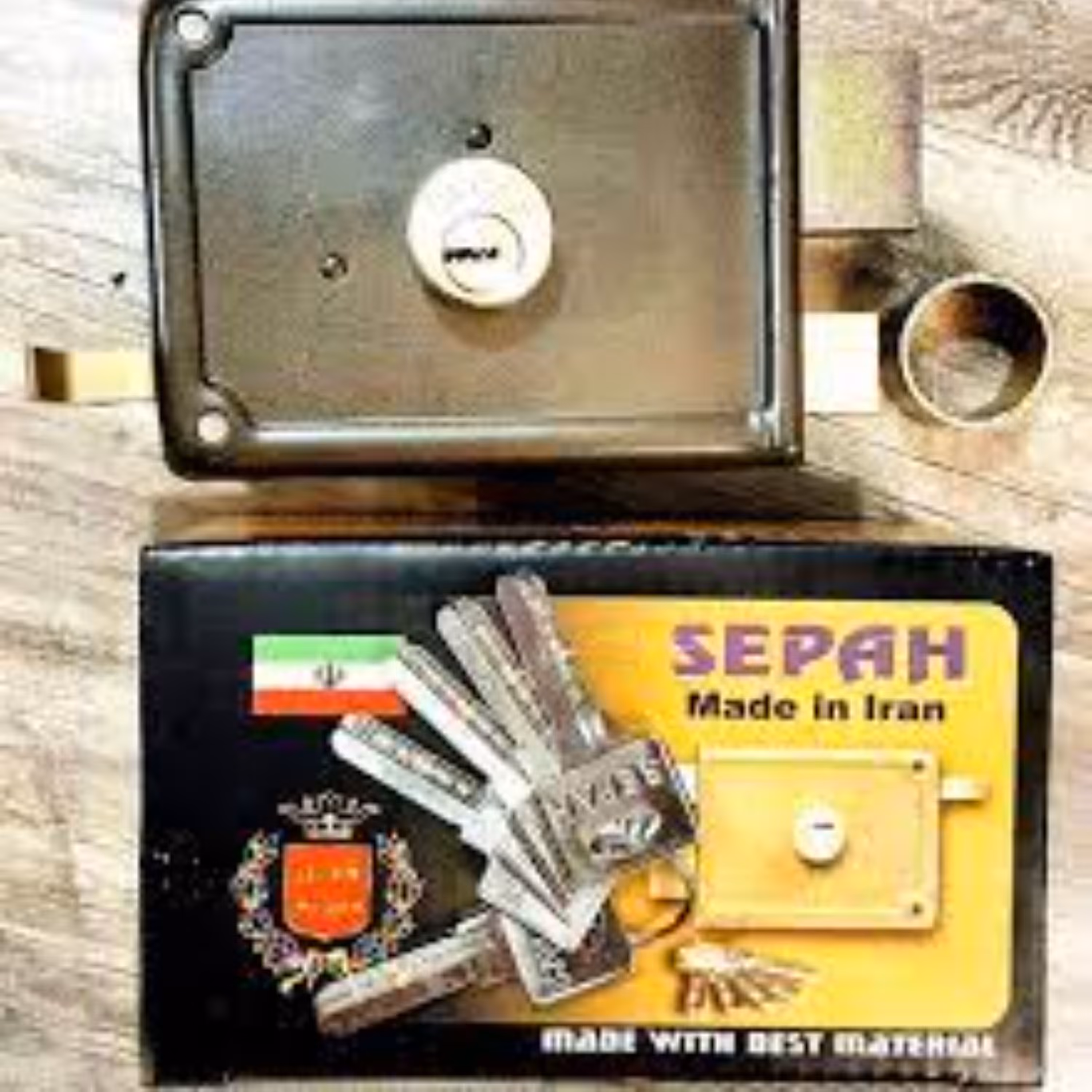 قفل حیاطی سپه کلید کتمپیوتری