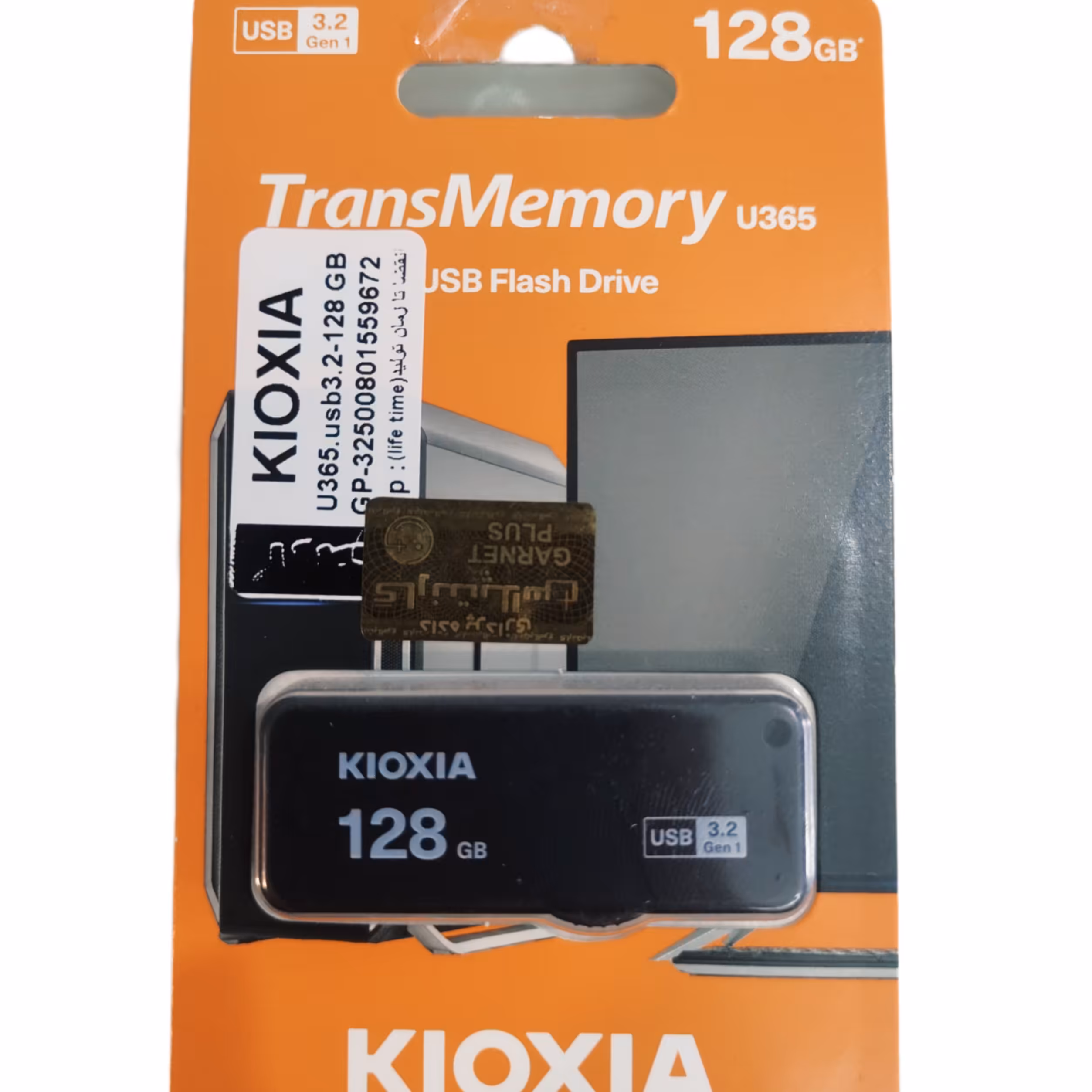 فلش KIOXIA USB3 ظرفیت 128 گیگابایت مدل U365
