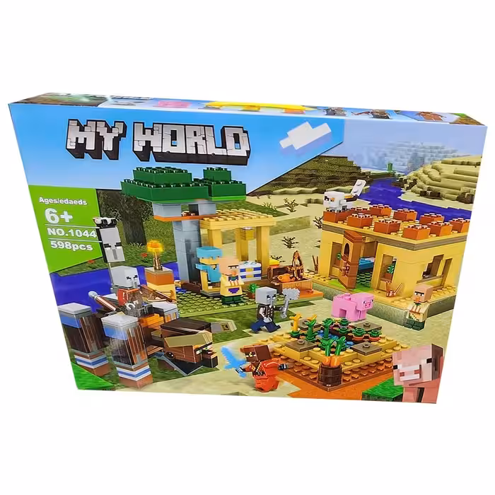 بازی فکری ساختنی مدل My World کد 1044