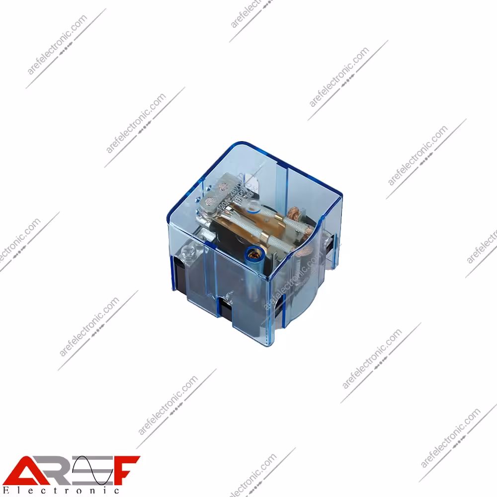 رله پاوری JQX-62F-1Z دارای 12 ولت 1 کنتاکت 120 آمپر - فروشگاه عارف الکترونیک