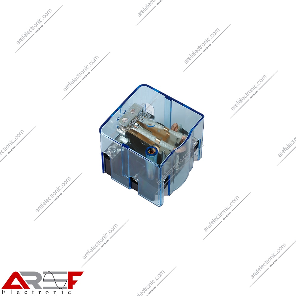 رله پاوری JQX-62F-1Z دارای 12 ولت 1 کنتاکت 120 آمپر - فروشگاه عارف الکترونیک