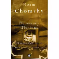 کتاب زبان اصلی Necessary Illusions اثر Noam Chomsky انتشارات Pluto Press