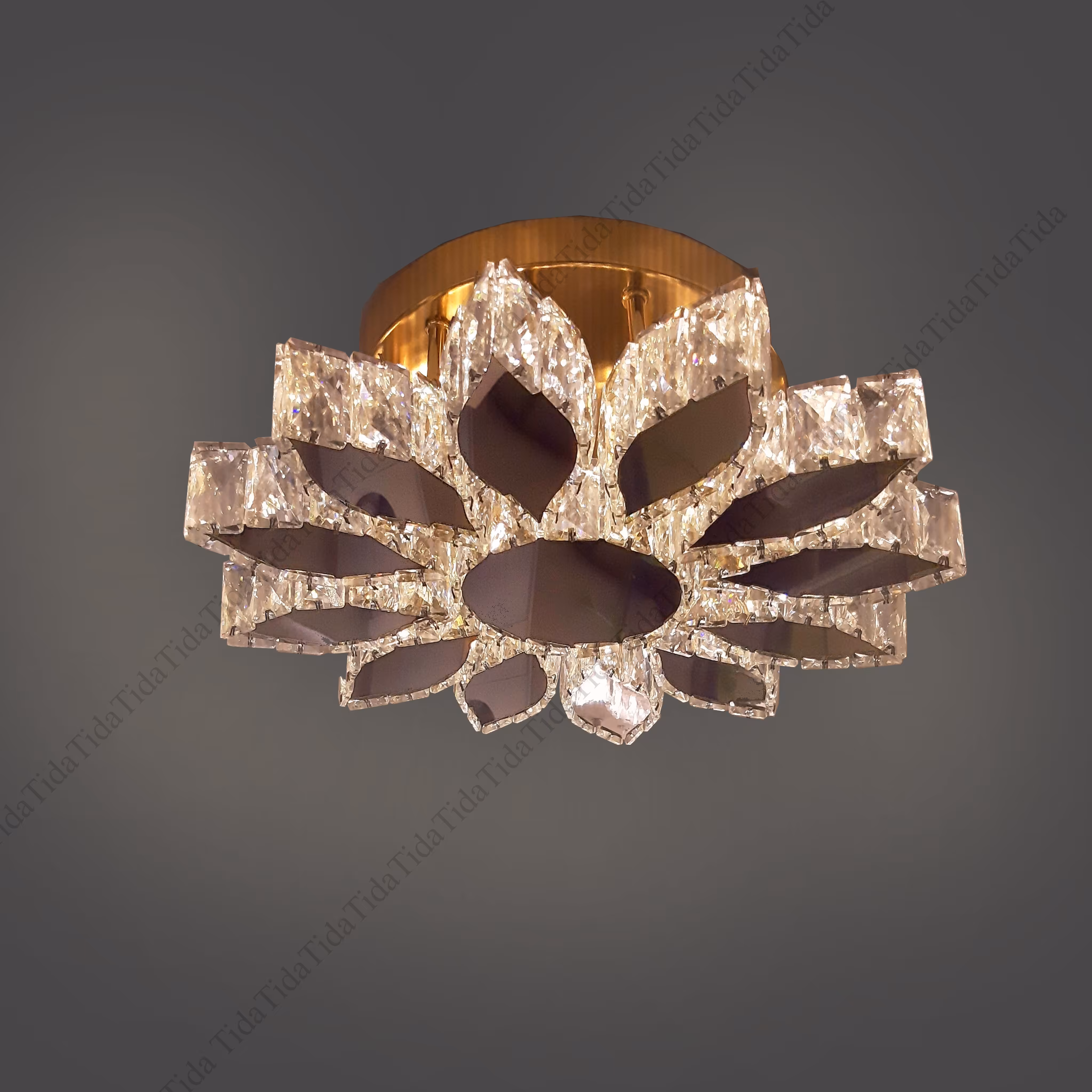 لوستر مدرن مدل هلیوس ابعاد به قطر 40 سانتی متر