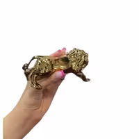 مجسمه مدل شیر طلایی