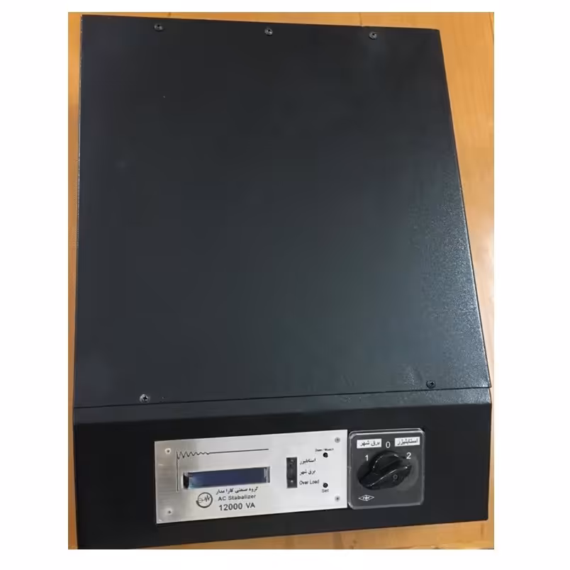 ترانس اصلاح ولتاژ ( استابلایزر ) 12000  ولت آمپر با جریان خروجی 40 آمپر