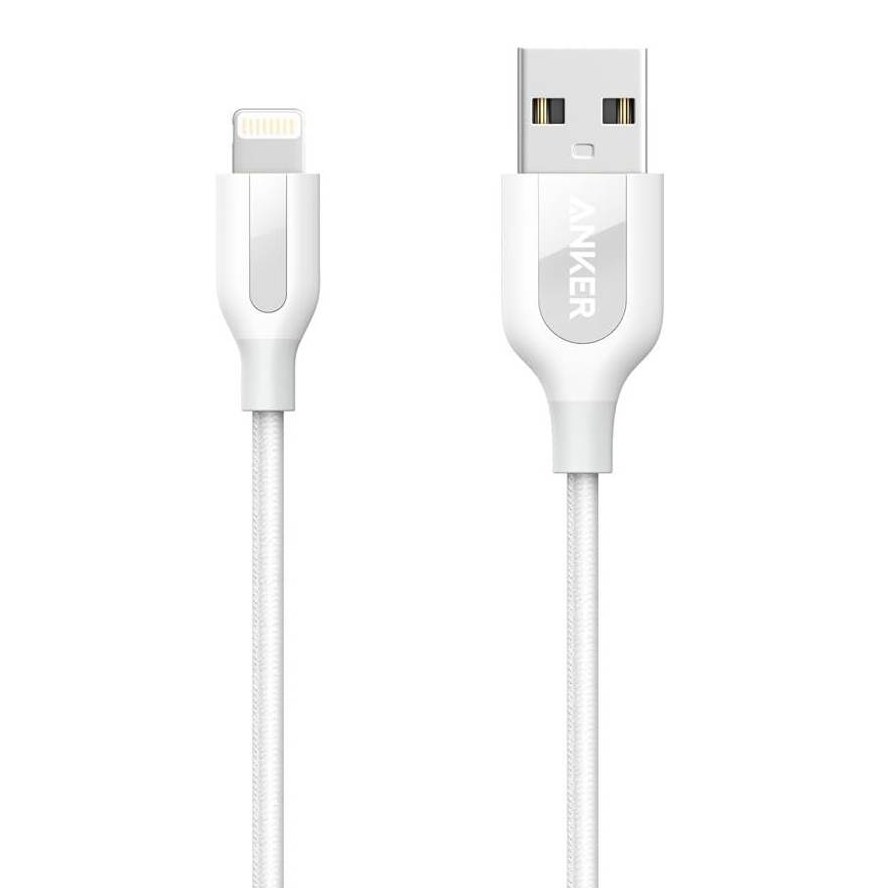 کابل شارژ USB به لایتنینگ انکر مدل A8121H22 طول 0.9 متر