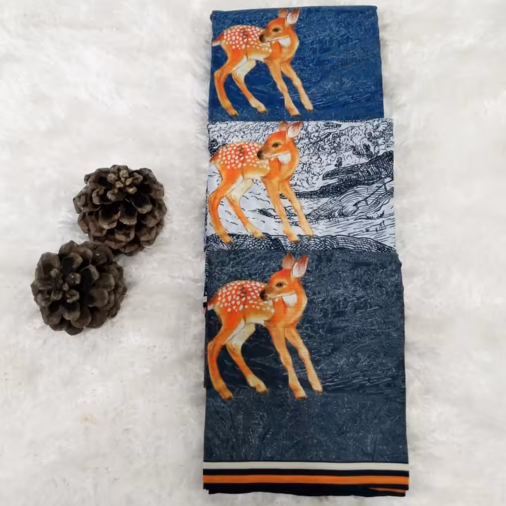 روسری طرح آهو ارسال رایگان