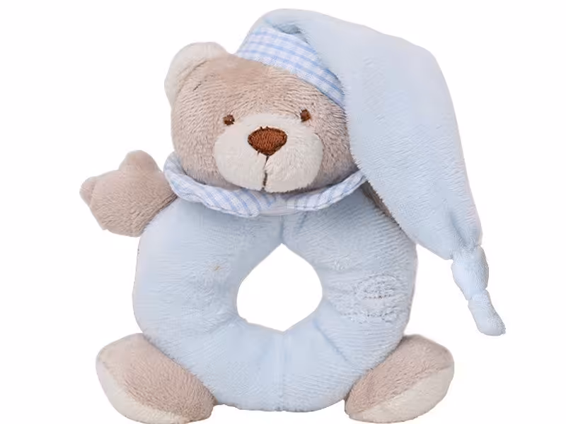 جغجغه حلقه ای fly by fly کد 10342 رنگ آبی