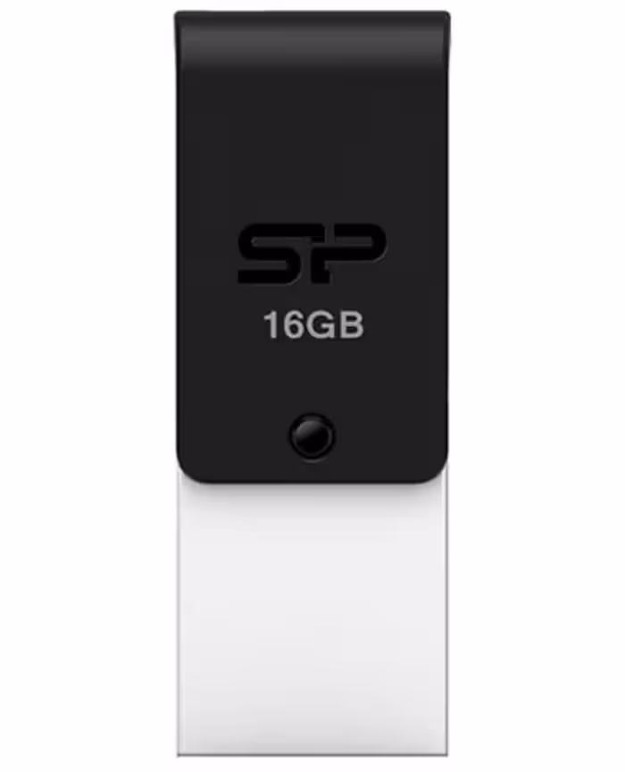 فلش مموری OTG USB سیلیکون پاور مدل ایکس 21 - 16 گیگابایت