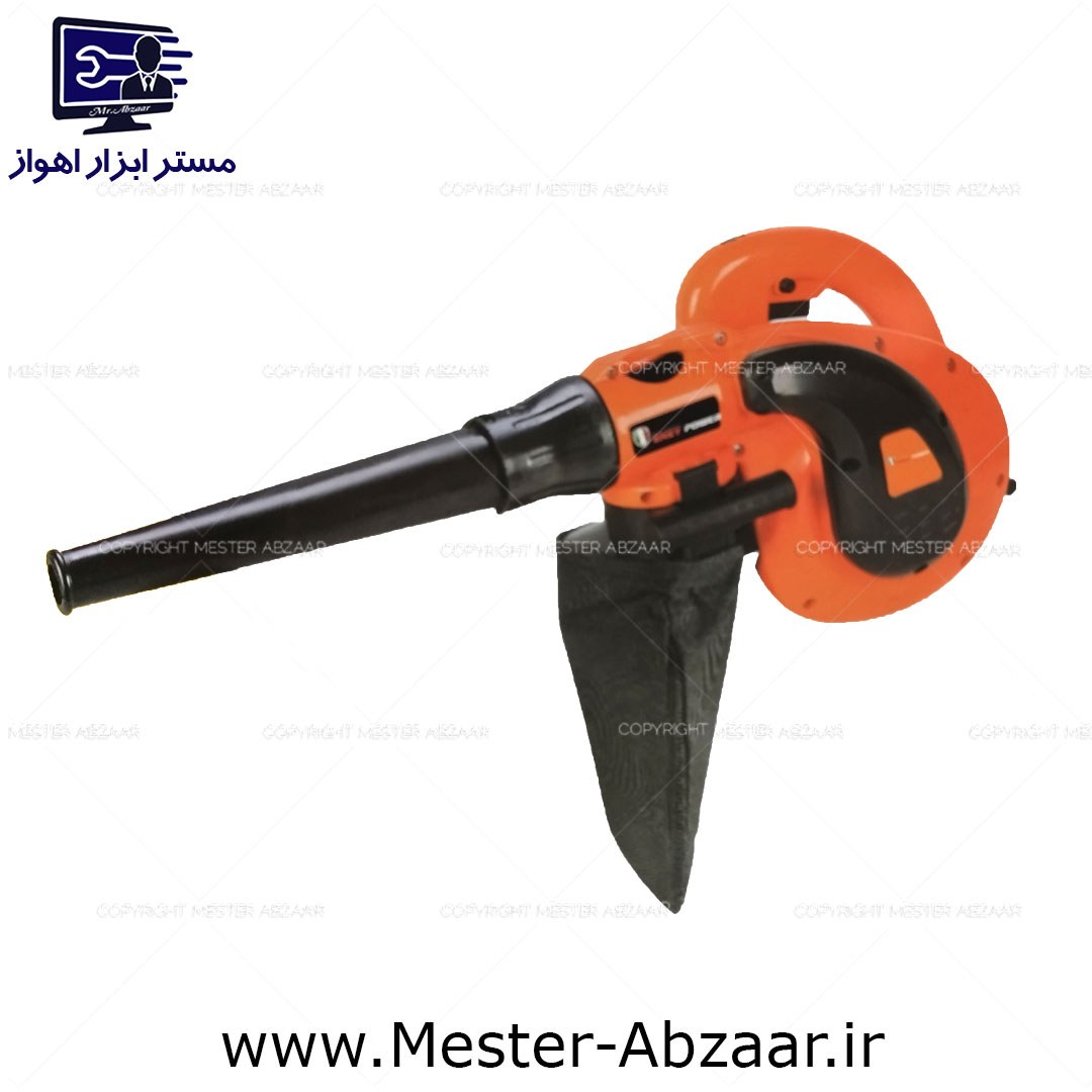 بلوور دمنده و مکنده صنعتی ایزی پاور جارو برقی برگ روب دیمردار خانگی EASY POWER