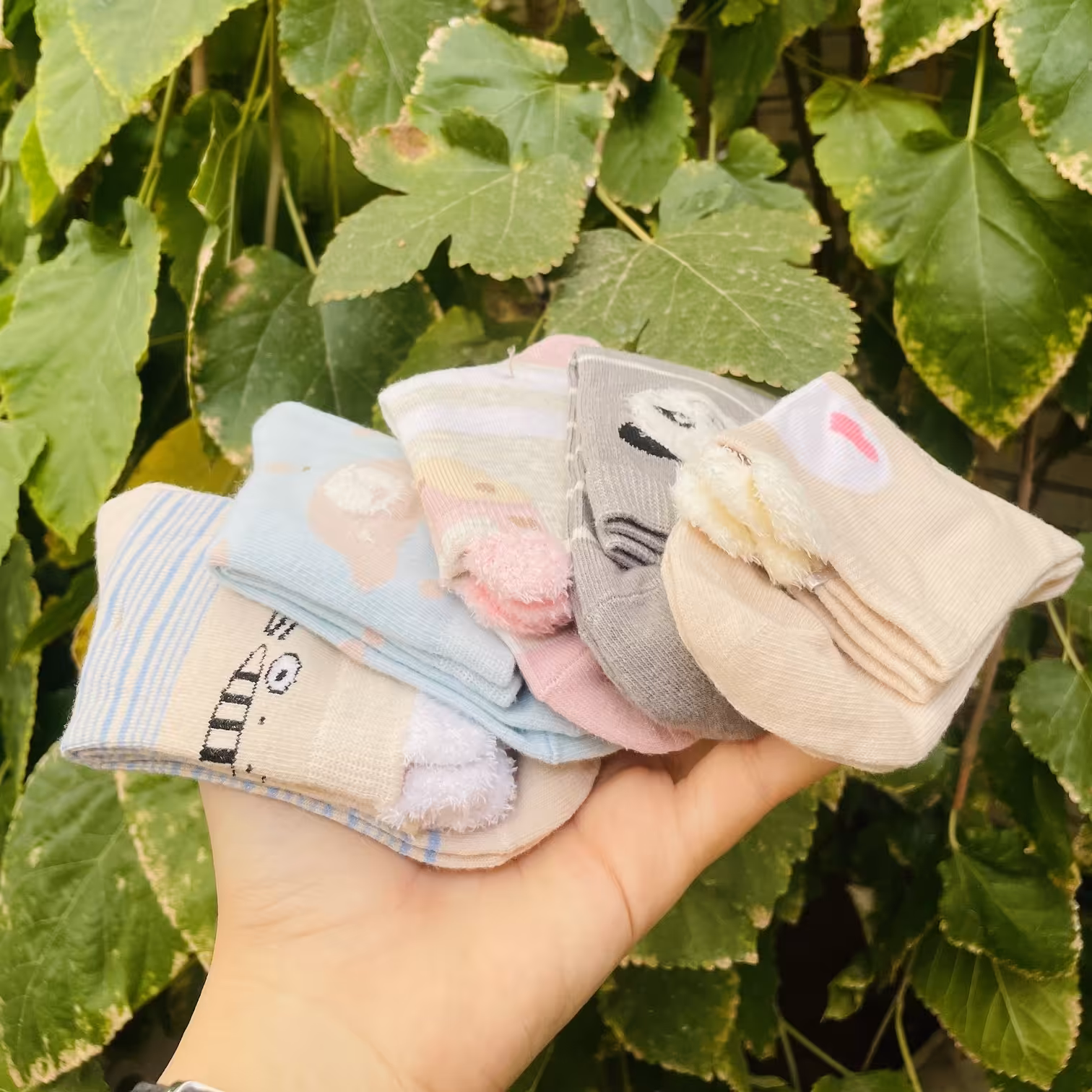 جوراب بچگانه 1 تا 4 سال ساقدار  گوشدار