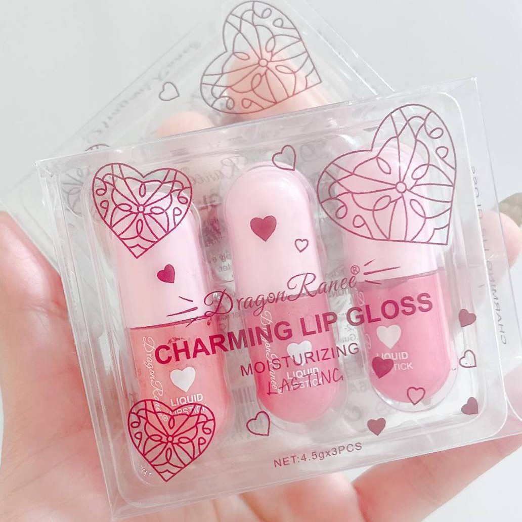 رژ مایع براق برندپرطرفدار دراگون dragon ranee charming lip gloss