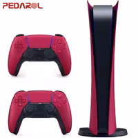 پلی استیشن 5 دیجیتال باندل قرمز به همراه یک دسته اضافه