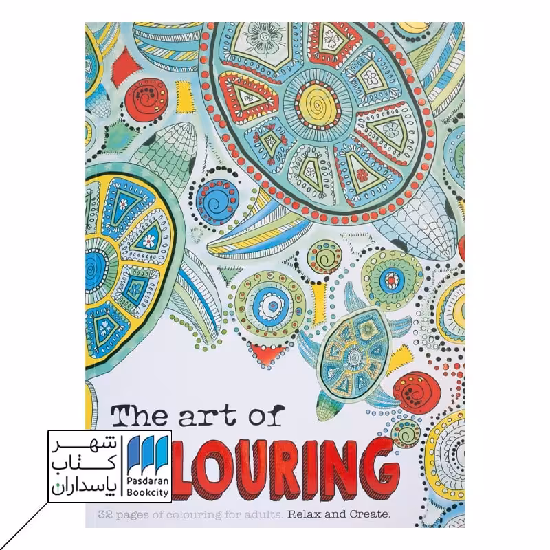 the art of colouring wild life کتاب رنگ آمیزی