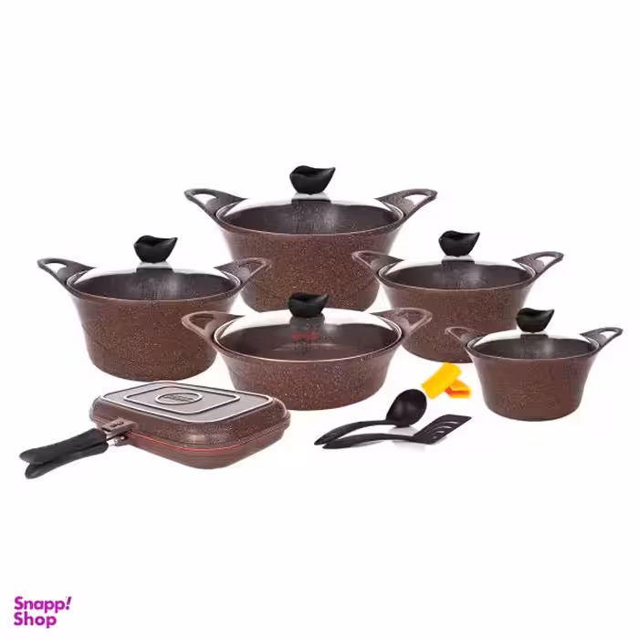 سرویس پخت و پز 15 پارچه کاندید مدل کاپری