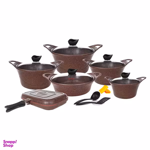 سرویس پخت و پز 15 پارچه کاندید مدل کاپری