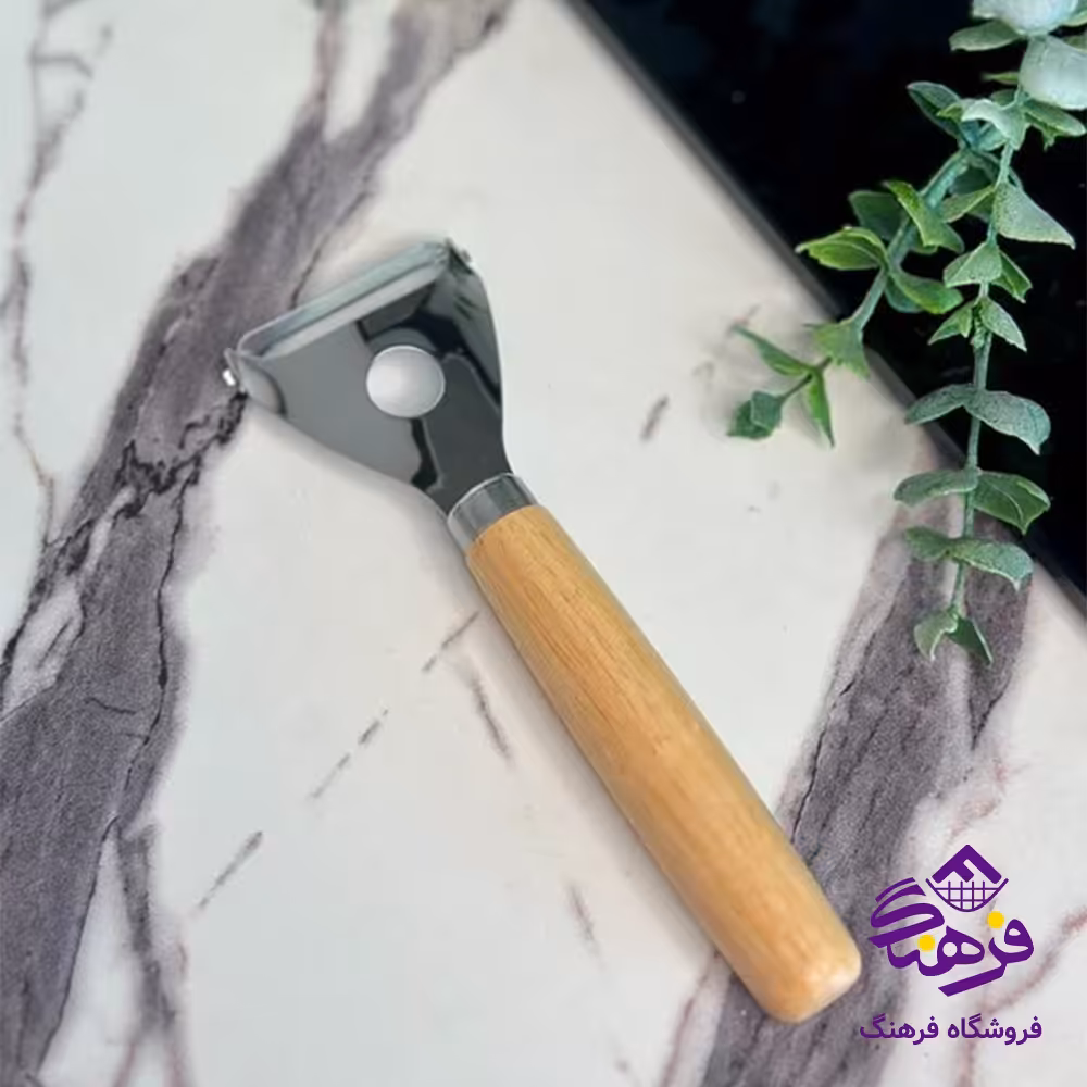 پوست کن دسته چوبی ف2