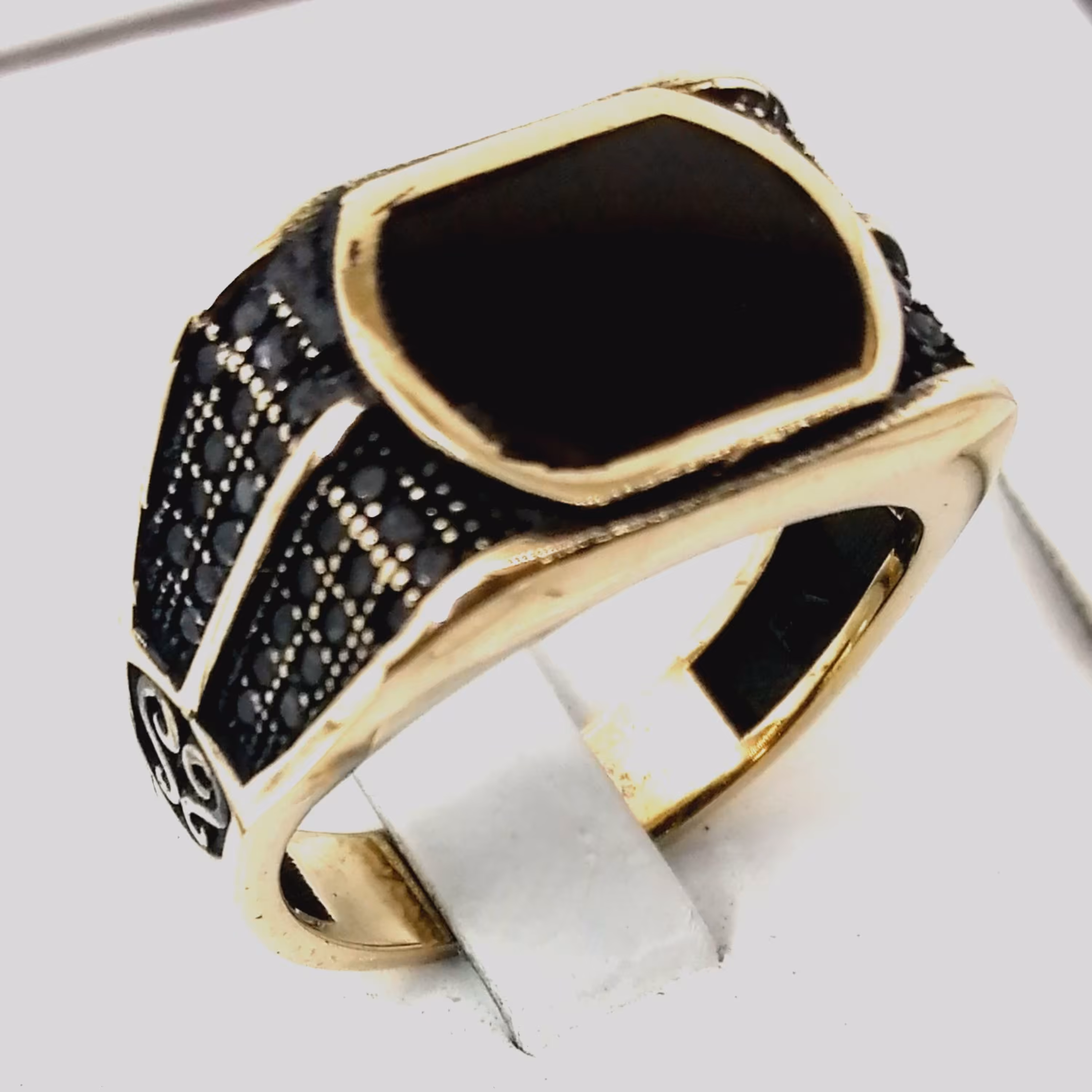 انگشتر تخت مردانه