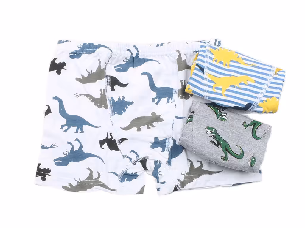 شورت پادار طرح دایناسور (6-5 سال)