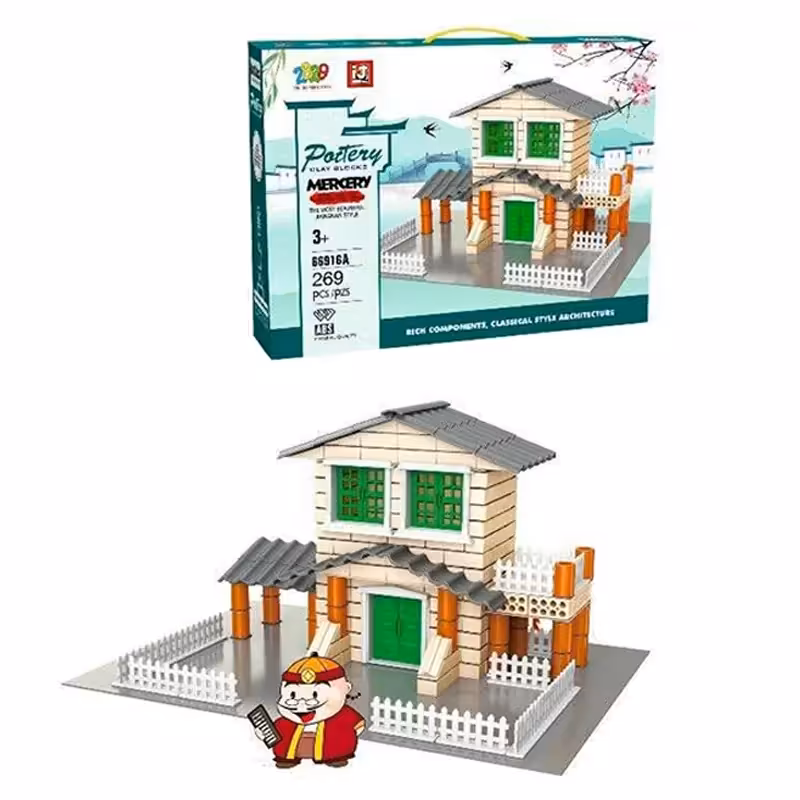 اسباب بازی ساختنی 269 تکه مدل خانه کد 66916A
