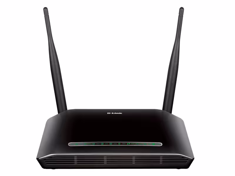 روتر و مودم وایرلس رومیزی   ADSL2 دی لینک D-Link DSL-2750U N300 Adsl2 Plus