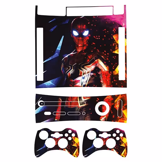 اسکین(برچسب)Xbox 360 آرکید -طرحspider man-مدل آرکید-کد11-سفارشی