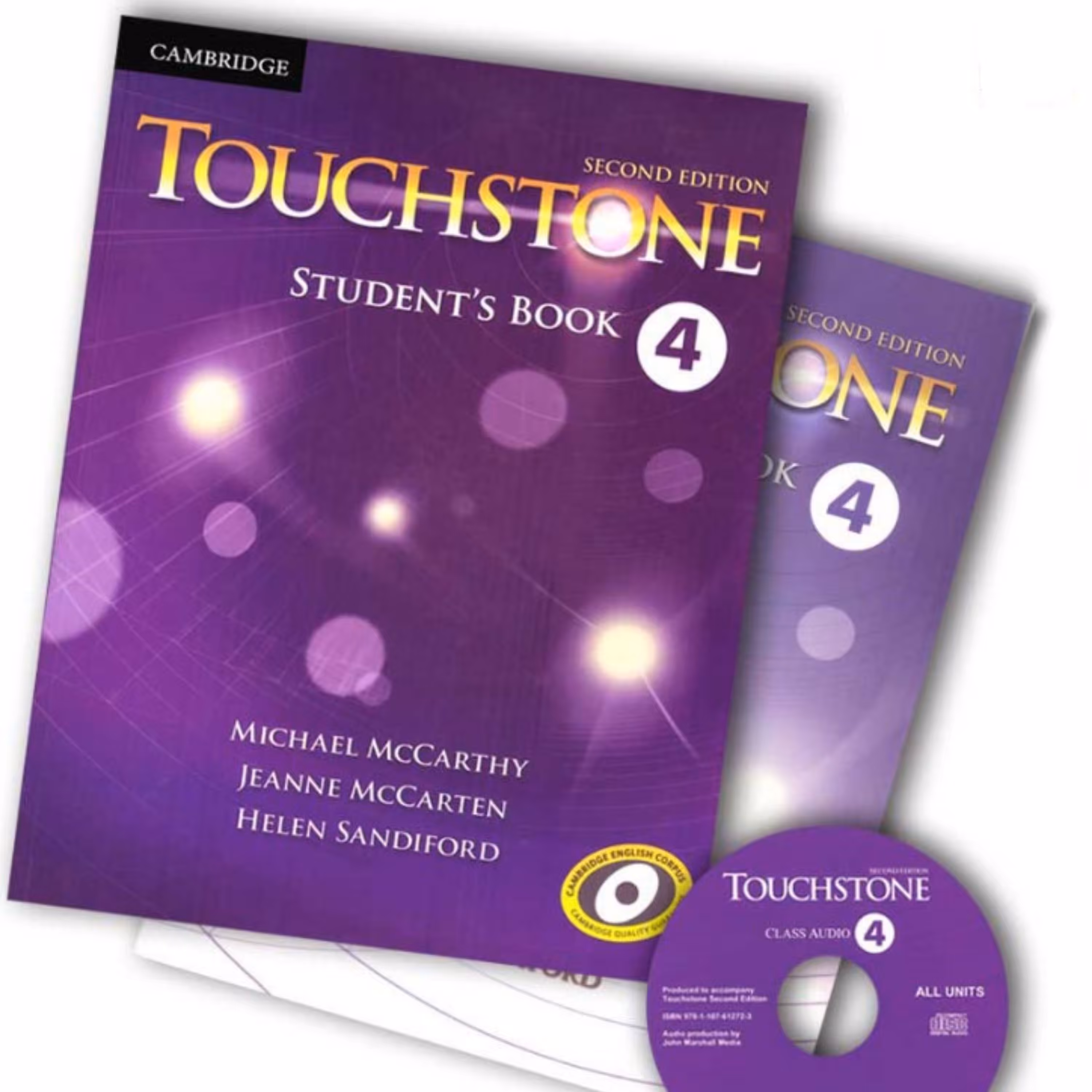 کتاب زبان تاچ استون 4 touchstone همراه با کتاب کار و سی دی