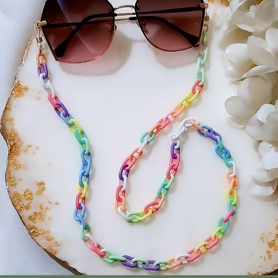 بند عینک رنگی  رنگی