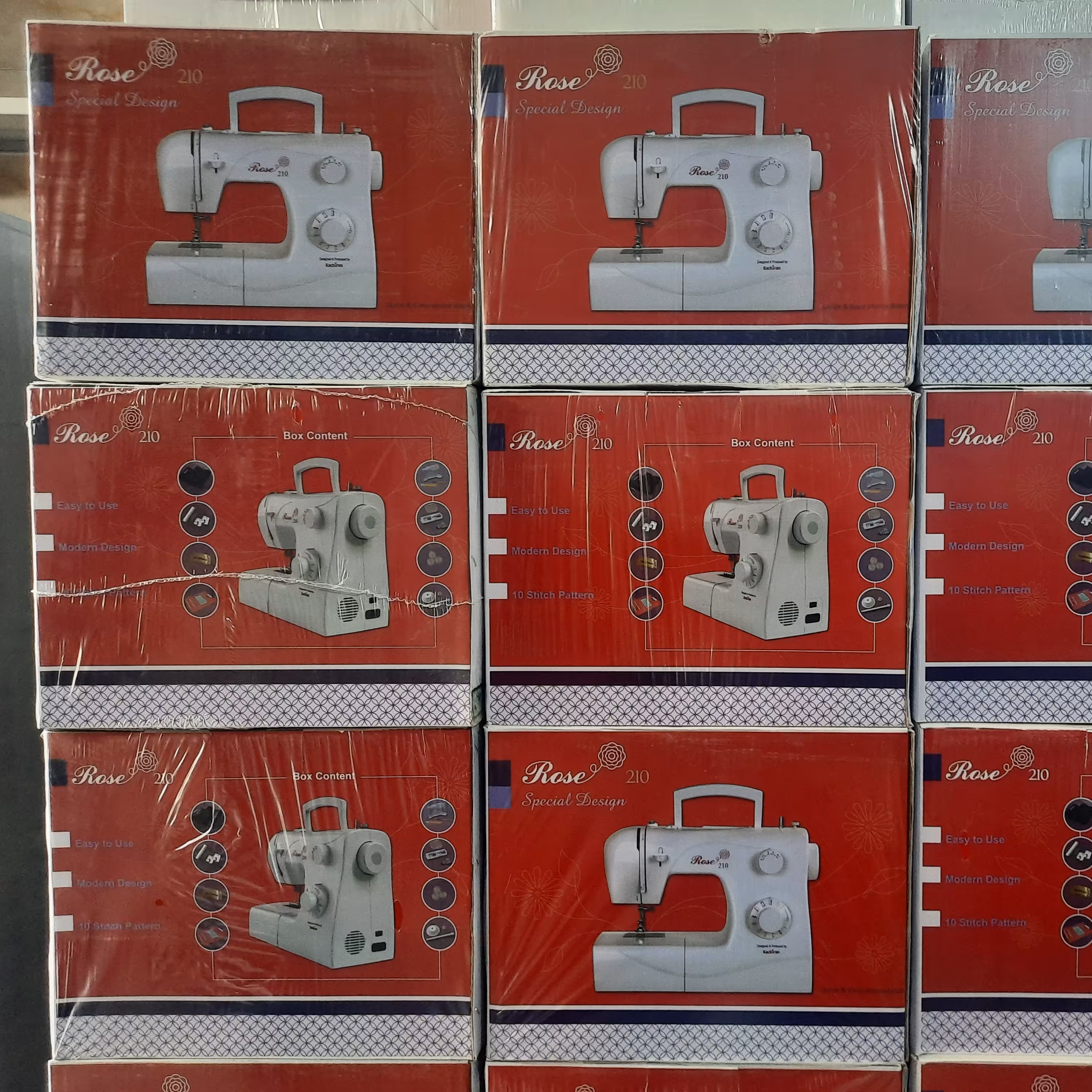 چرخ خیاطی کاچیران مدل رز 210