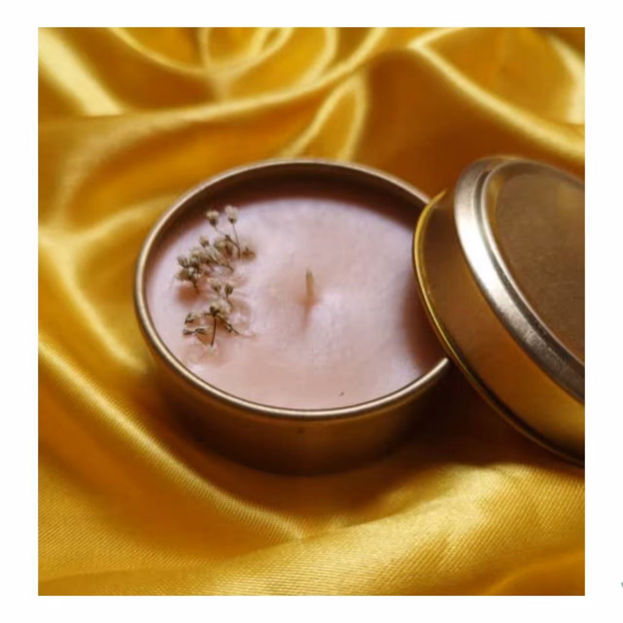 شمع عطری قطر 6.5 سانت (قابل سفارش با رنگ دلخواه)