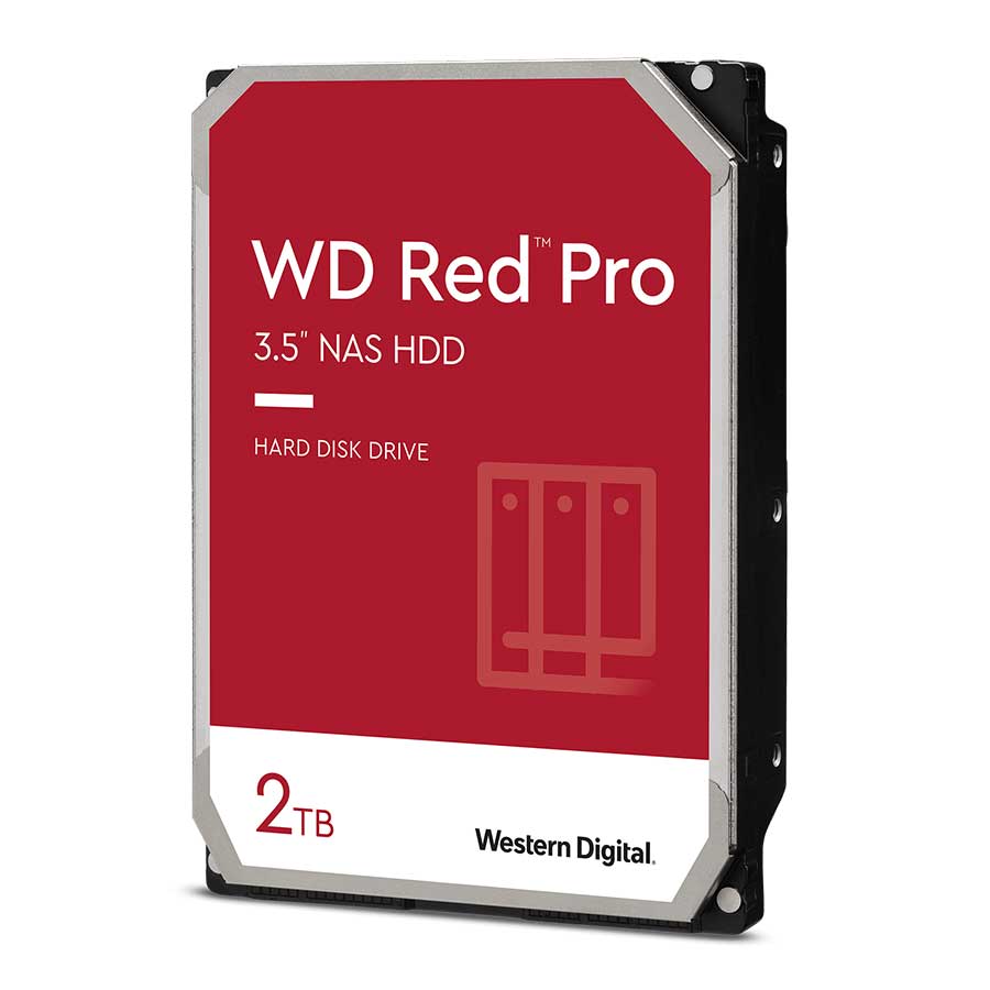 قیمت و خرید هارد اینترنال 2 ترابایت وسترن دیجیتال مدل RED PRO | یاس ارتباط