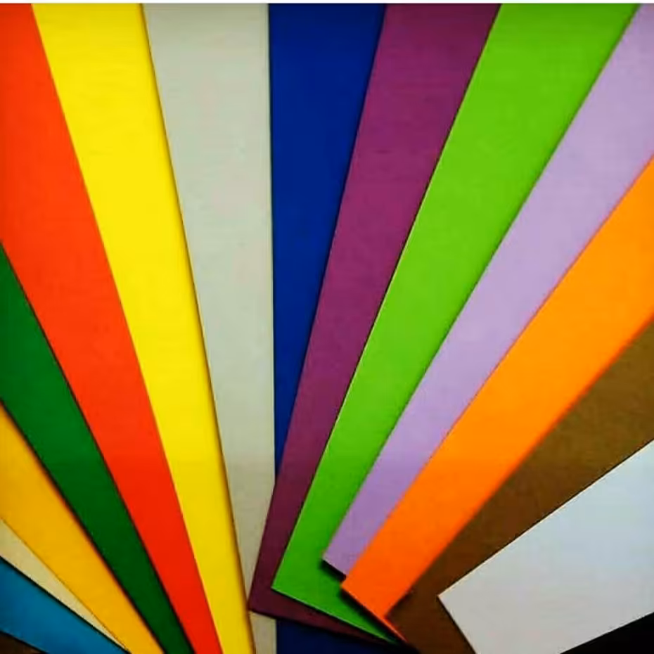 کاغذ رنگی ده تایی