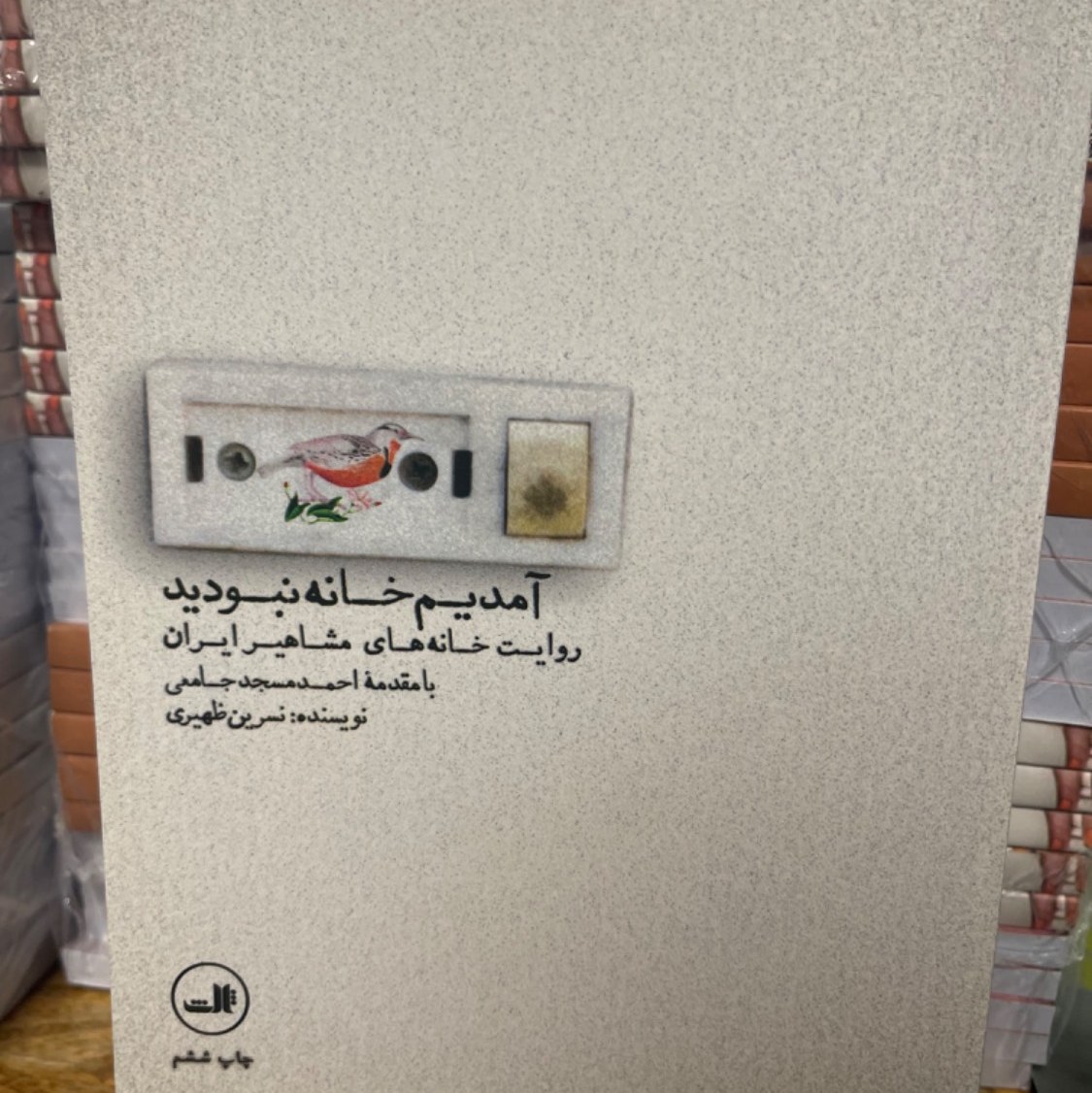کتاب آمدیم خانه نبودید- روایت خانه های مشاهیر ایران- احمد مسجد جامعی- نایاب