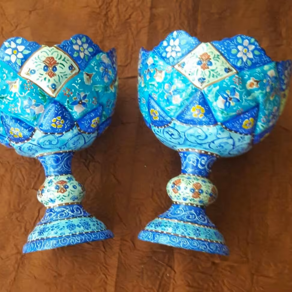 کاسه پایه دار نقلی