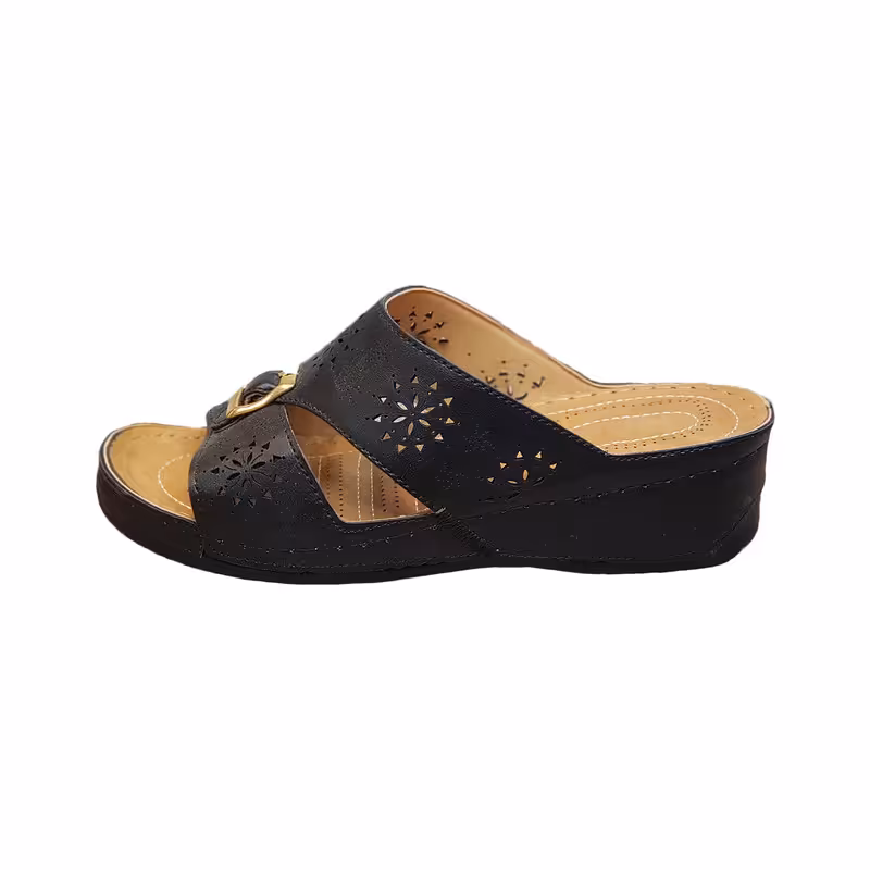 دمپایی زنانه مدل طبی کد 022 رنگ مشکی