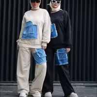 ست تیشرت شلوار بیرون پوش باراکا