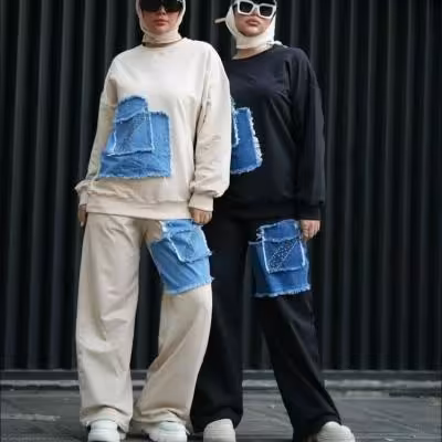 ست تیشرت شلوار بیرون پوش باراکا