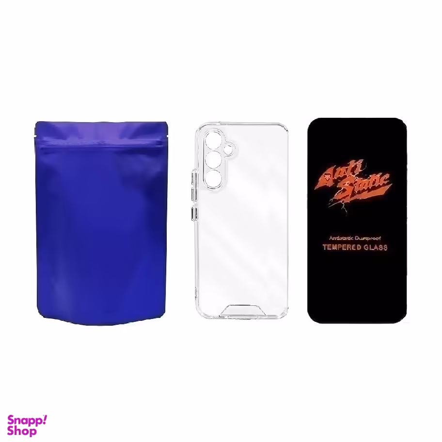 کاور موبایل مدل Space کد M-B مناسب سامسونگ Galaxy A54 به همراه محافظ صفحه نمایش Anti Static