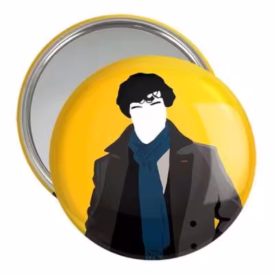 آینه جیبی خندالو مدل شرلوک هولمز Sherlock Holmes کد 10162
