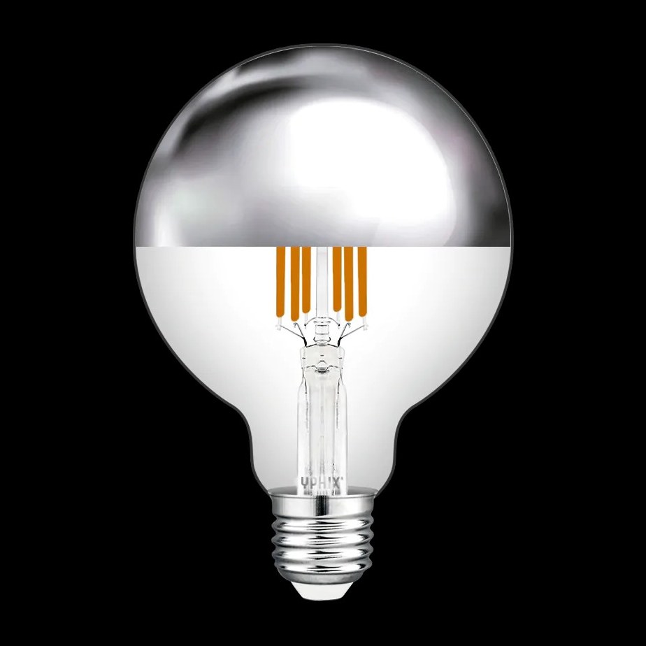 لامپ LED فیلامنت 8 وات G95 سر جیوه ای