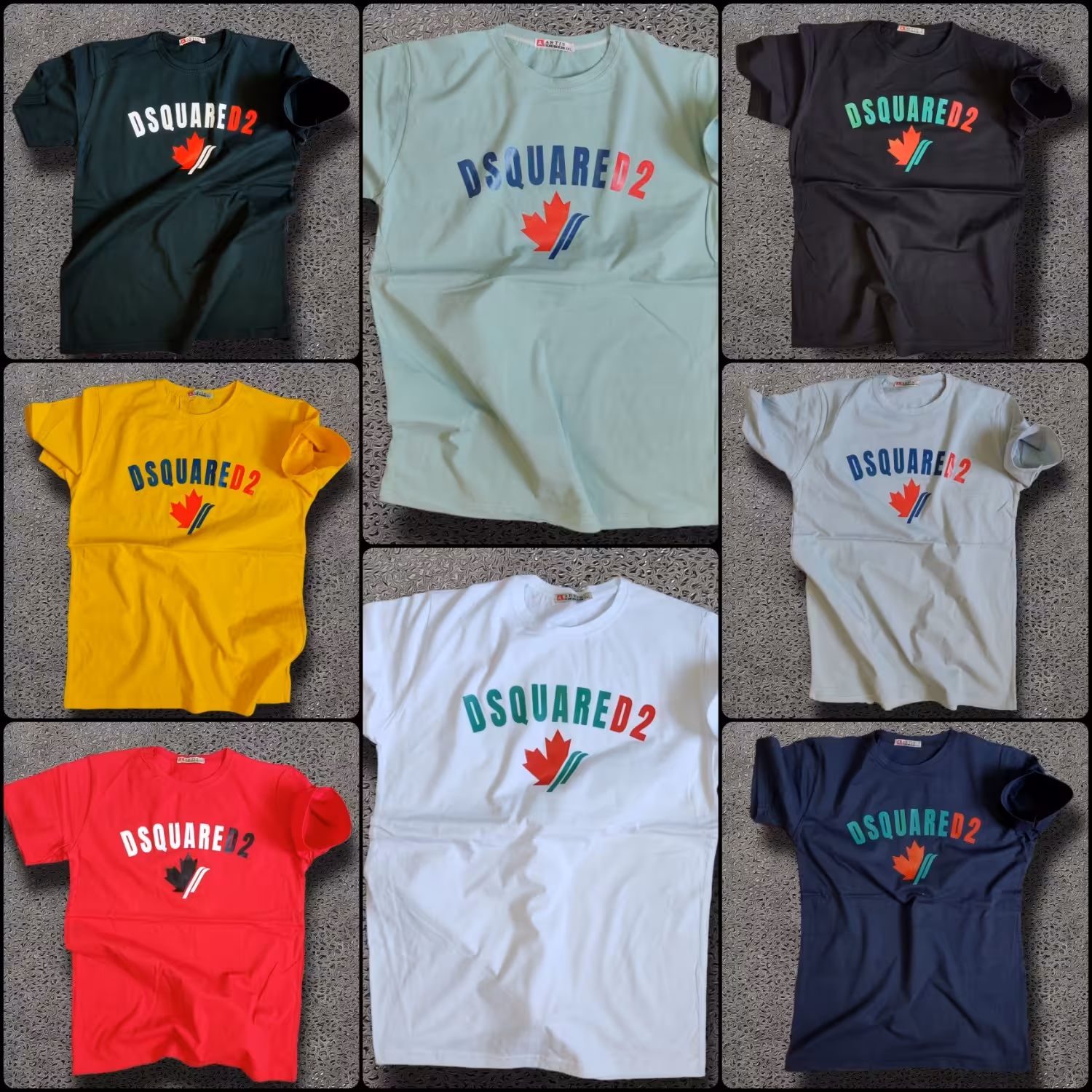 تیشرت  مردانه پسرانه نخ پنبه اعلاء در 8 رنگ و 3 سایز