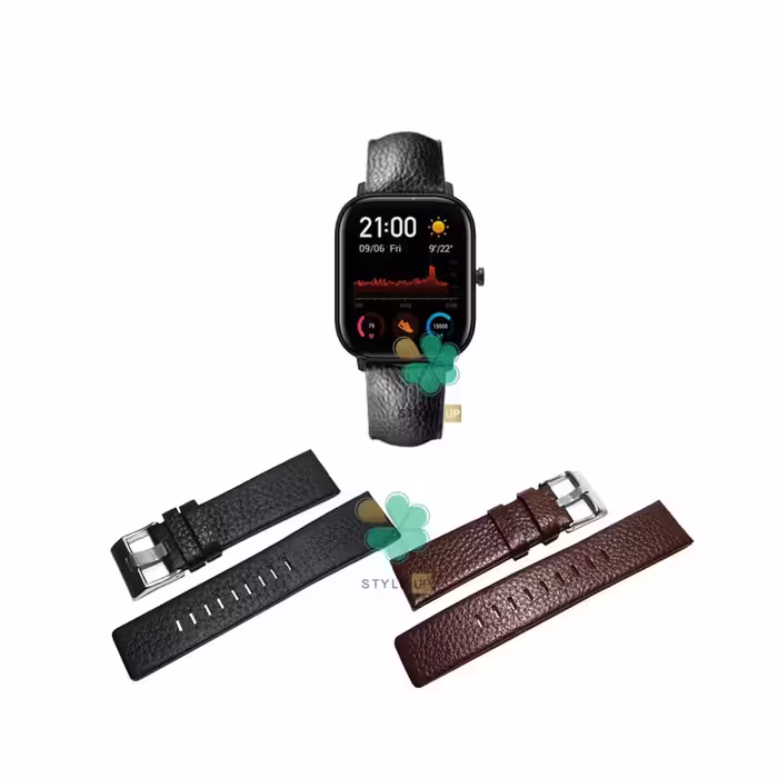 بند چرمی ساعت شیائومی Xiaomi Amazfit GTS طرح LITCHI
