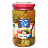 ترشی مخلوط 6 عددی 750 گرمی لایق 