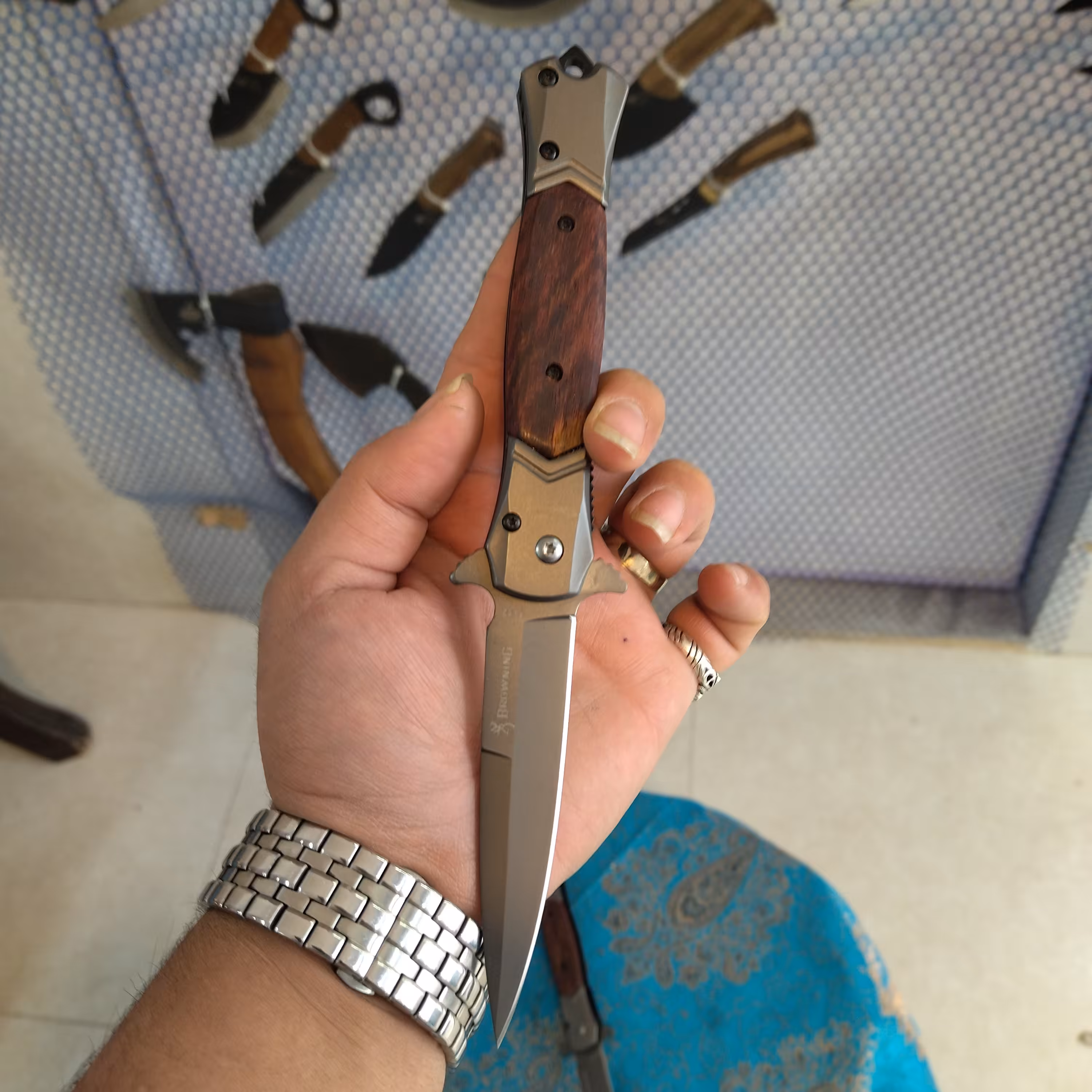 چاقوی نیمه اتومات برونینگ اف ای 52