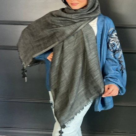 شال نخی سنگشور منگوله دار 2 کد 71188