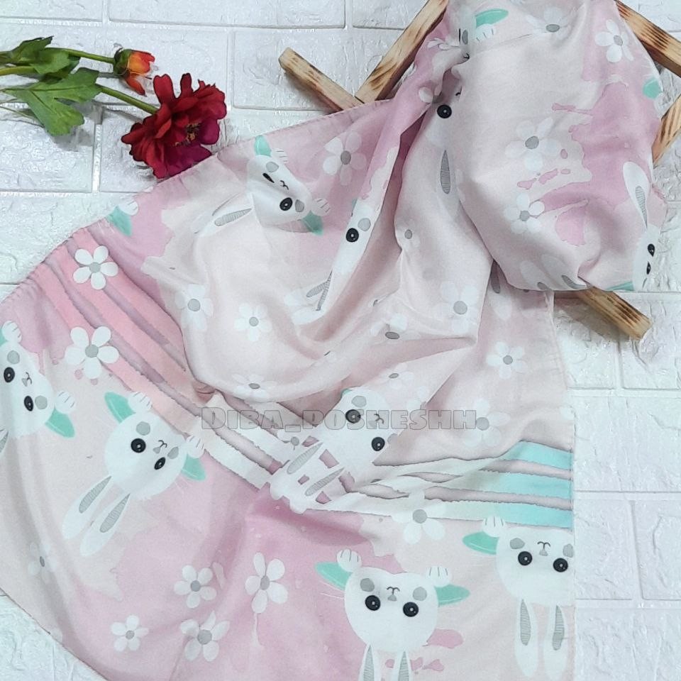 شال نخی بچگانه رنگی طرحدار جذاب