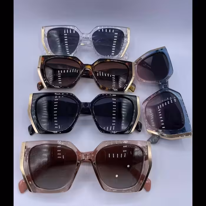 عینک آفتابی زنانه ومردانه مارک پرادا پلاریزه کیفیت عالی(متنوع)