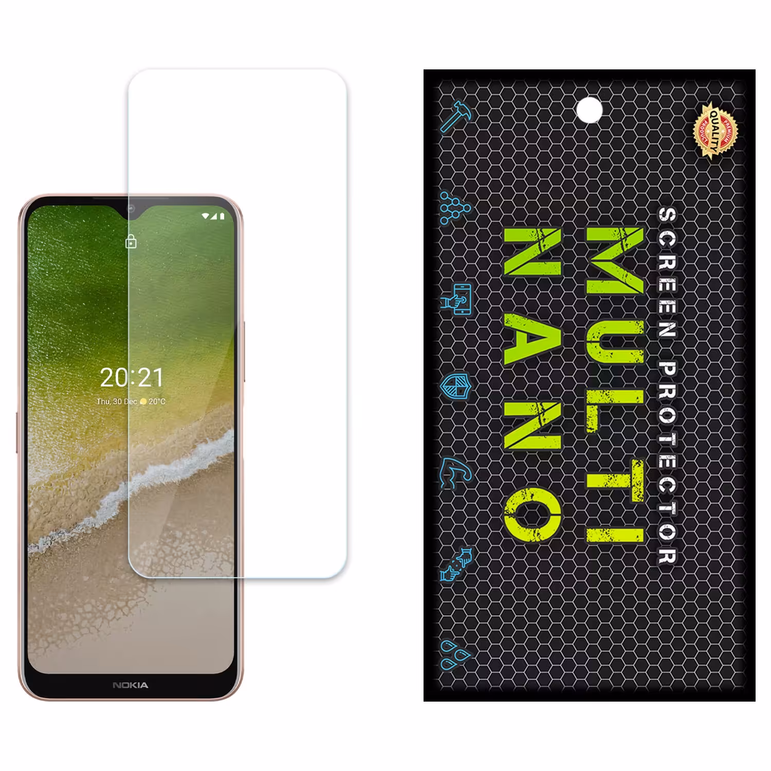 محافظ صفحه مولتی نانو مدل X-S1N برای موبایل نوکیا G50