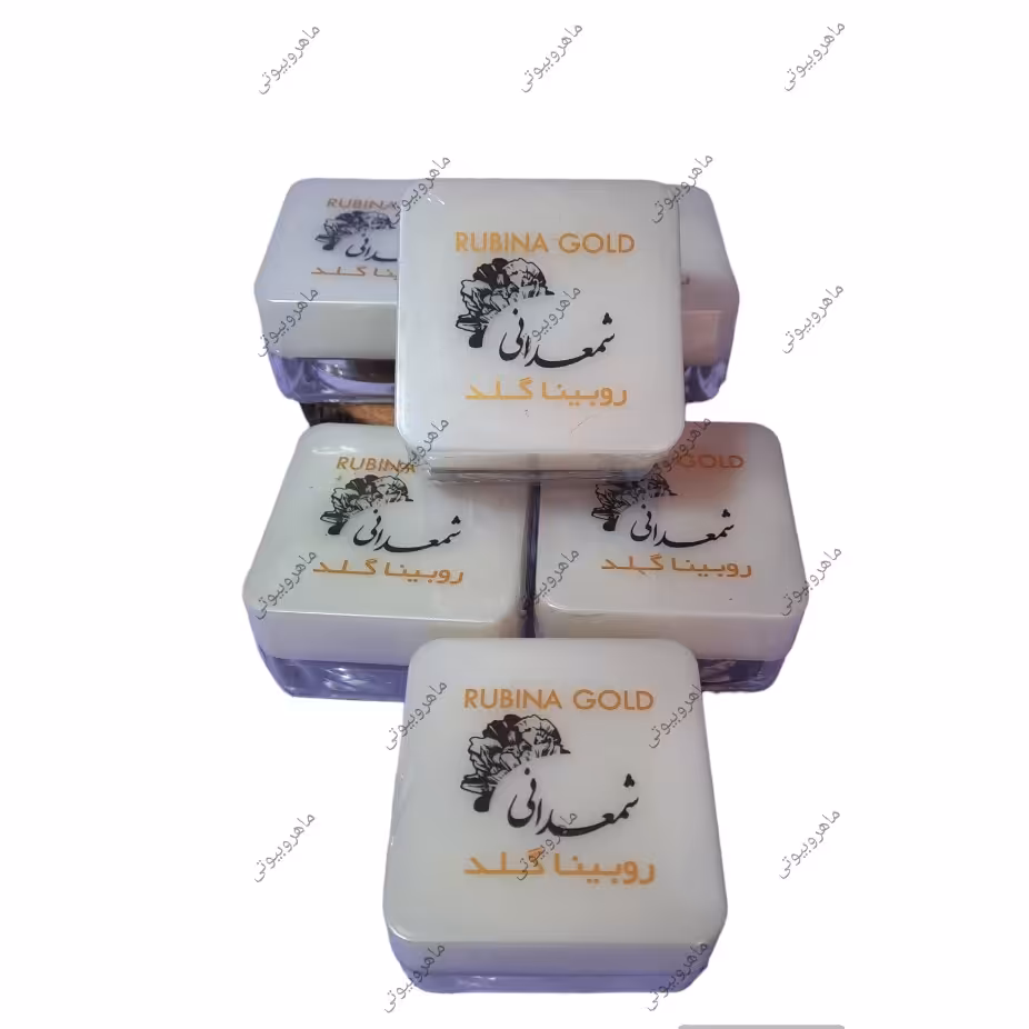کرم روبینا گلد شمعدانی پک 6 عددی محصولات پوستی ماهرو بیوتی 