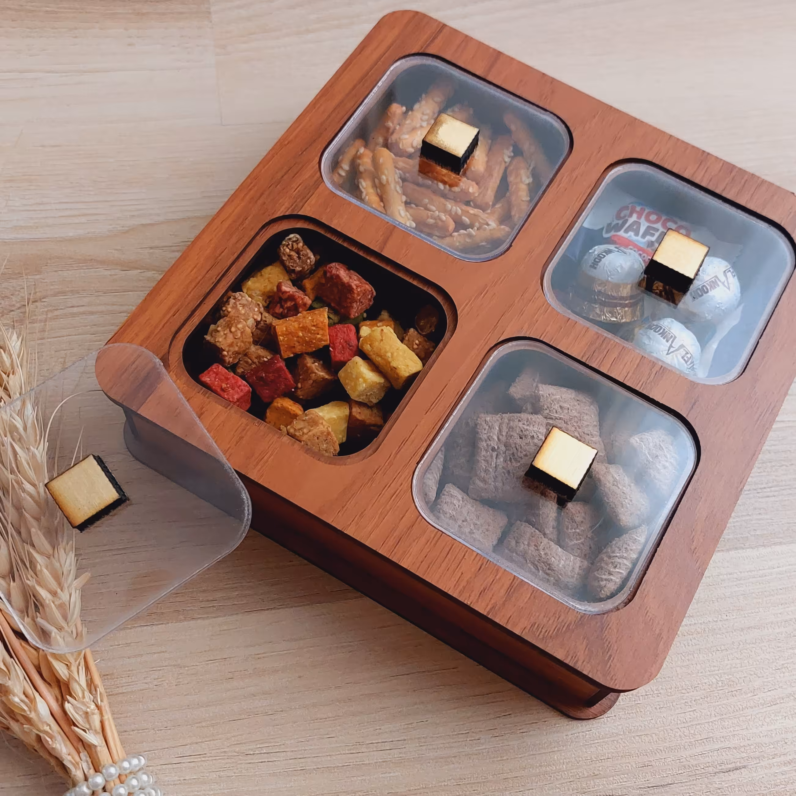 جعبه تنقلات چوبی